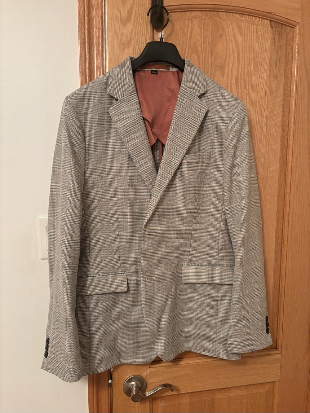 Men's Blazer in Light Gray RW&CO
